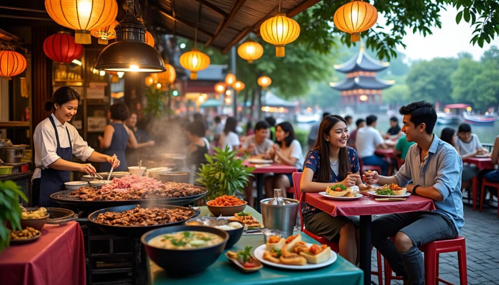 discover the best places to eat in hanoi, where you can indulge in the city's vibrant culinary scene. from street food stalls to high-end restaurants, explore must-try dishes and hidden gems that showcase the rich flavors of vietnamese cuisine.