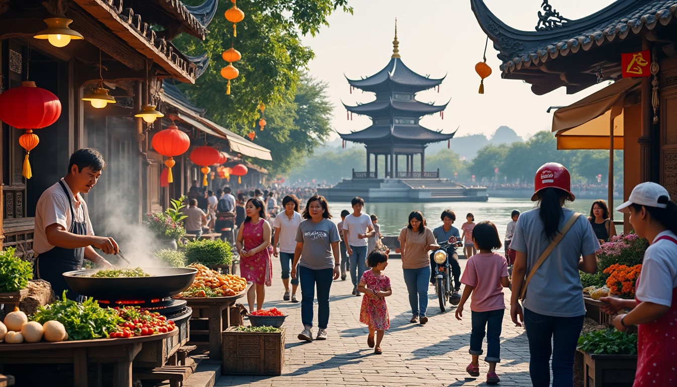 explore the vibrant culture and everyday life of hanoi, where ancient traditions blend with modern influences. discover local cuisine, bustling markets, and the rich history that shapes the city's unique identity.