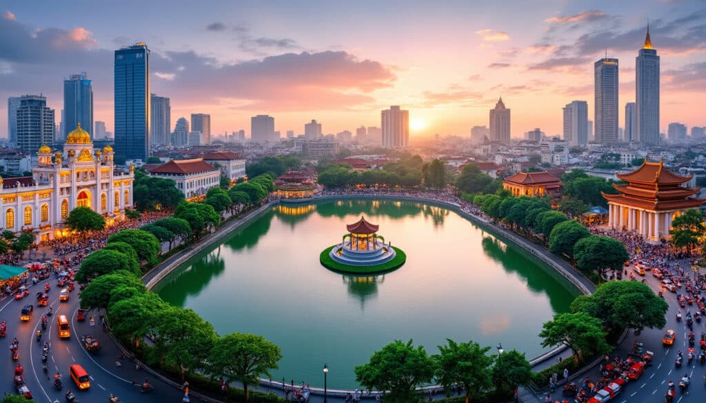 explore the rich demographics and diverse geography of hanoi, vietnam's vibrant capital. discover the city's population dynamics, cultural influences, and unique geographical features that shape its identity and urban development.