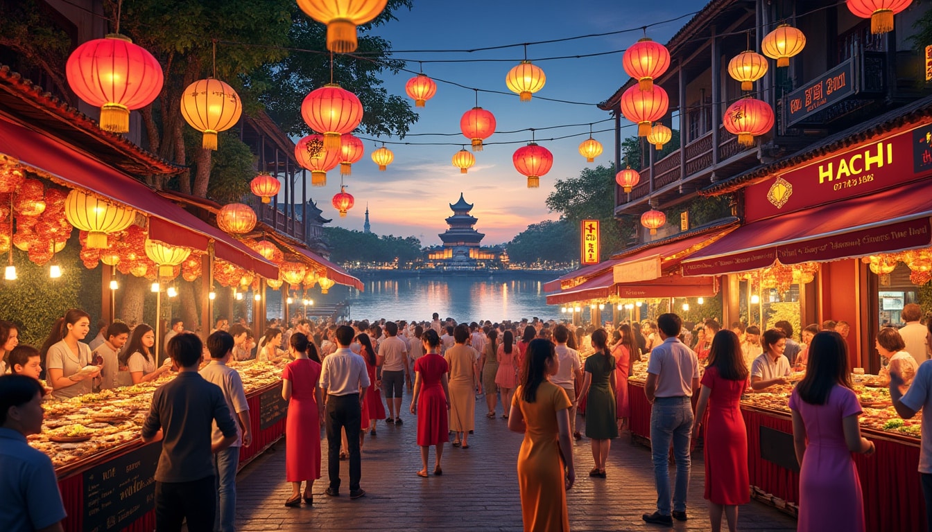 discover the vibrant holidays and celebrations in hanoi, where rich traditions, colorful festivals, and cultural events come to life. experience the unique charm of the city's festivities, from the lunar new year to the mid-autumn festival, and immerse yourself in the local customs and joyful spirit of the people.