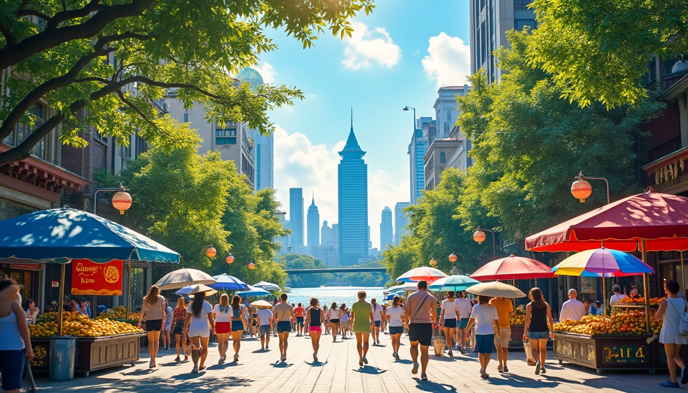discover the sweltering heat of hanoi as temperatures soar. explore tips for staying cool, enjoying local cuisine, and making the most of your summer adventures in vietnam's vibrant capital.