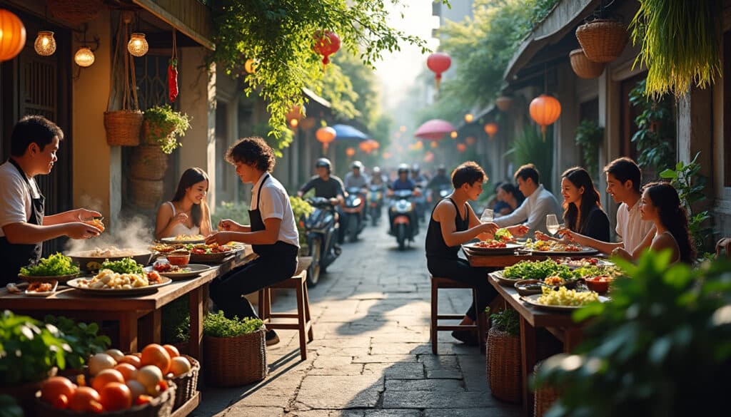 explore the vibrant food culture of hanoi with our guide to meal times. discover when locals dine, the traditional dishes to try, and the best spots for breakfast, lunch, and dinner in this bustling vietnamese capital.