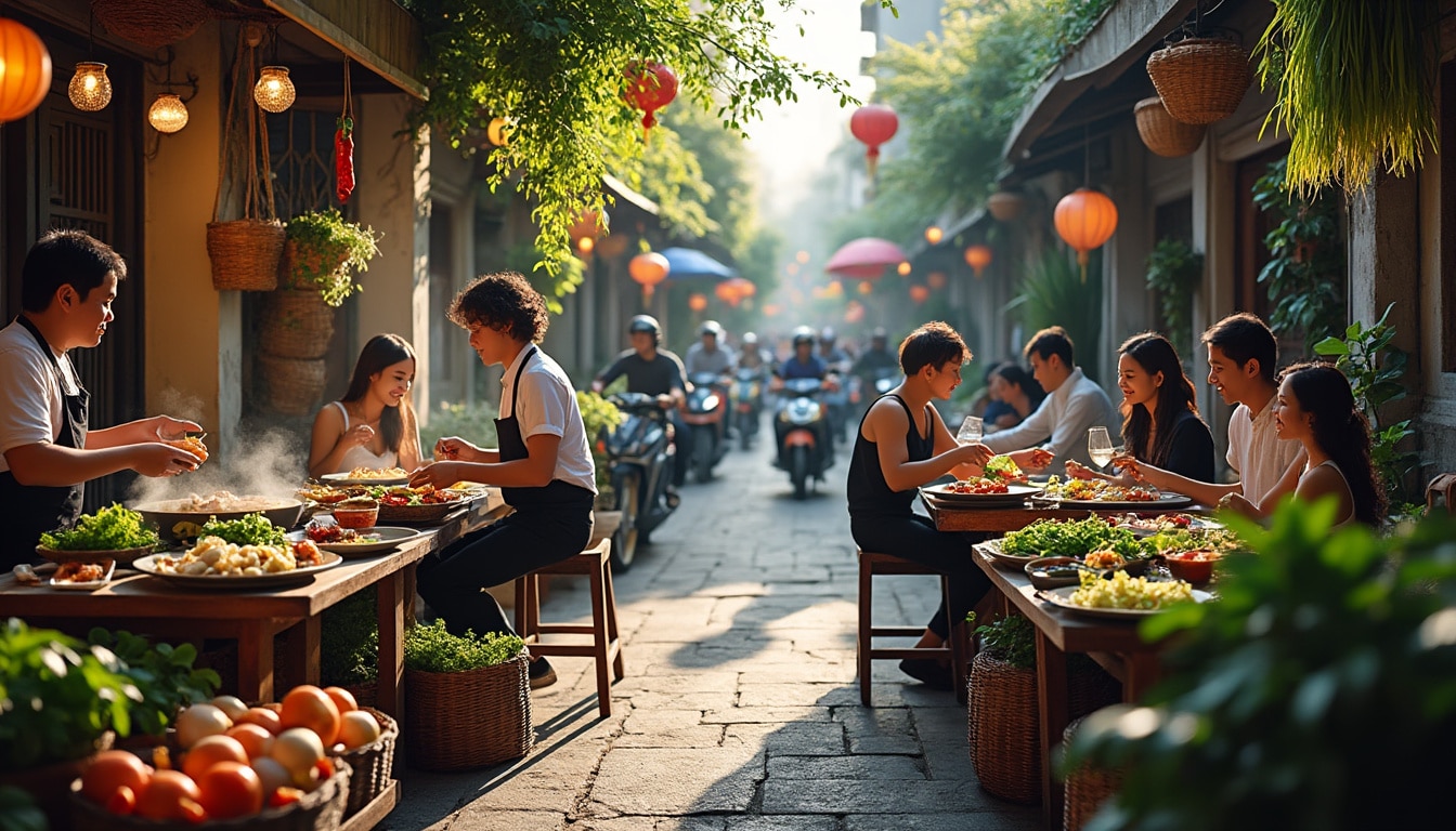 explore the vibrant food culture of hanoi with our guide to meal times. discover when locals dine, the traditional dishes to try, and the best spots for breakfast, lunch, and dinner in this bustling vietnamese capital.