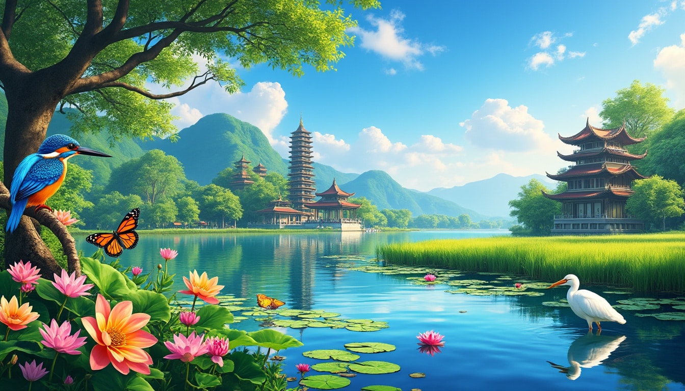 explore the stunning nature and diverse wildlife in hanoi, where lush parks, serene lakes, and vibrant ecosystems come together to offer a unique adventure for nature lovers and wildlife enthusiasts alike.