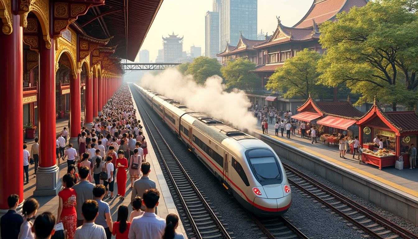 explore the vibrant train travel scene in hanoi, from historic stations to scenic routes. discover tips for navigating the city’s railways, must-visit stations, and the unique experiences that await you on a train journey through vietnam's capital.