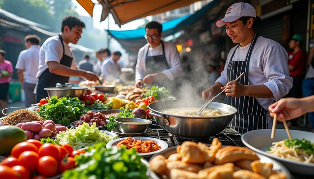 discover the culinary delights of hanoi! explore the vibrant street food scene, traditional dishes, and local favorites that make this vietnamese capital a food lover's paradise.