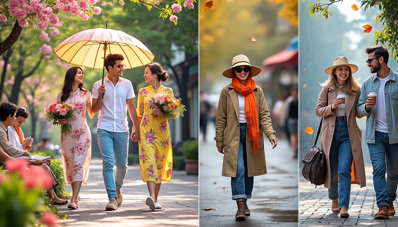 discover the perfect outfits for every month and season in hanoi. our guide explores the unique weather patterns and local culture, providing you with essential tips on what to wear to stay comfortable and stylish throughout the year.