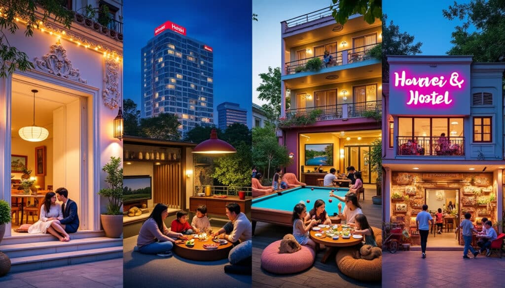 discover the best accommodations in hanoi tailored to your group size. from cozy hostels for backpackers to luxurious hotels for large families, this guide will help you find the perfect place to stay for an unforgettable experience in vietnam's capital.